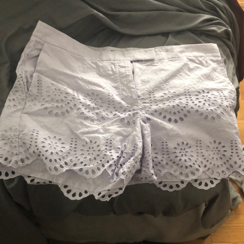 Ann Taylor eyelet shorts
